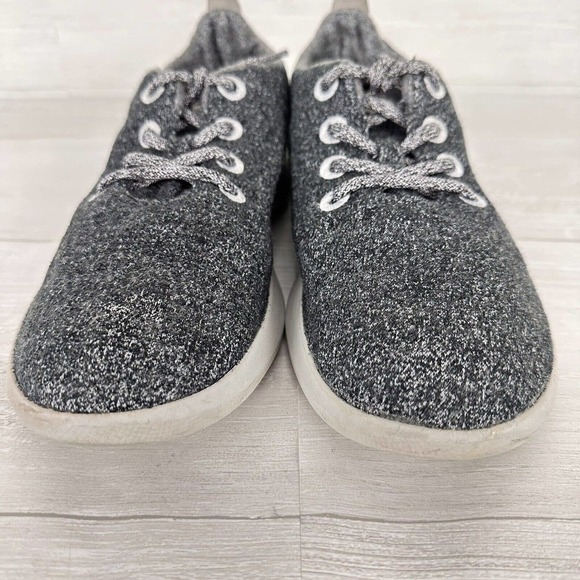 Allbirds Women WR Wool Runner Sneakers Size 10 Grey Merino Travel Shoe Comfort - Picture 3 of 12